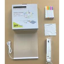 DIY Hand written notes acrylic lamps