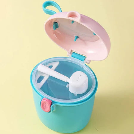 Formula Dispenser, Twist-Lock Stackable Baby Food Storage