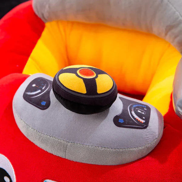 Baby New Car Shaped Baby Support Floor Seat Stuffed Plush Sofa Baby Seats