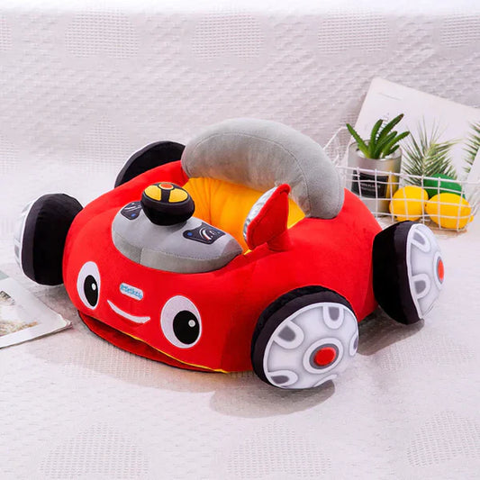 Baby New Car Shaped Baby Support Floor Seat Stuffed Plush Sofa Baby Seats
