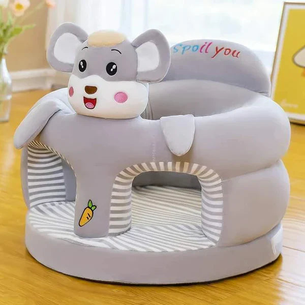 Baby Seat Baby Sit up Chair Cartoon Animals Plush Sofa Seat Toddler