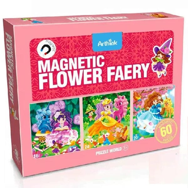 Magnetic Flower ferry puzzle book