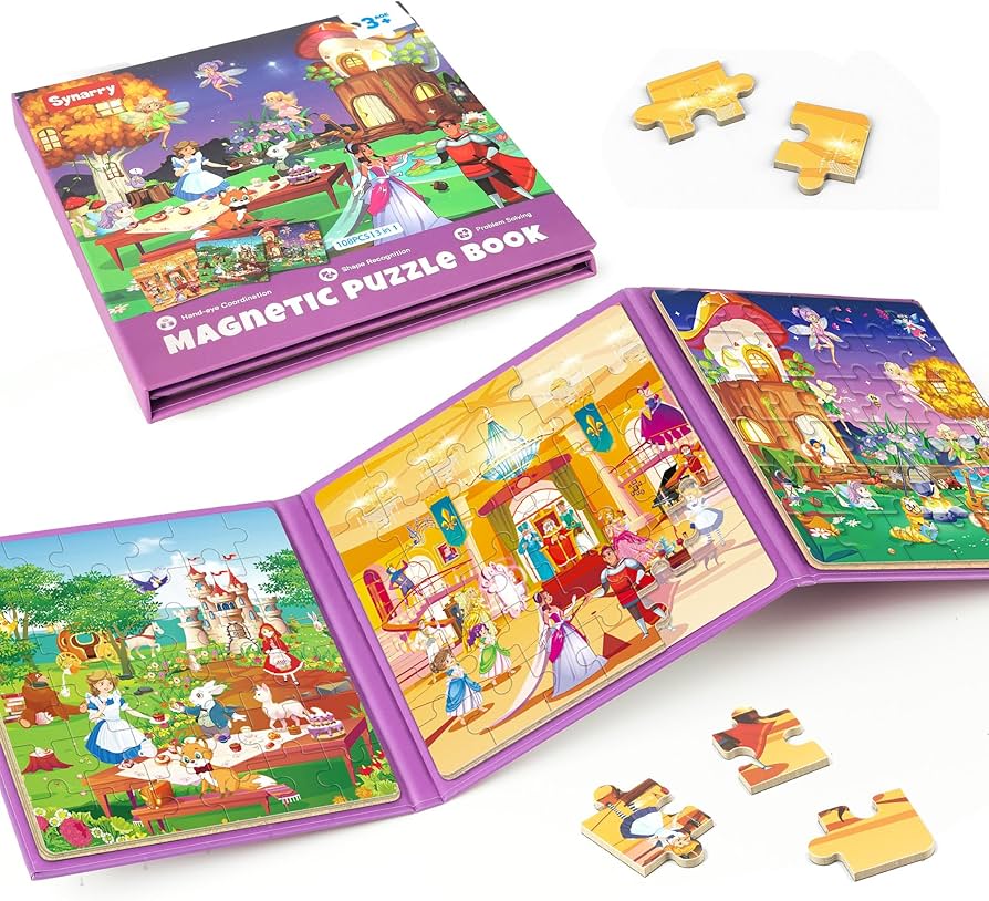 Magnetic Flower ferry puzzle book