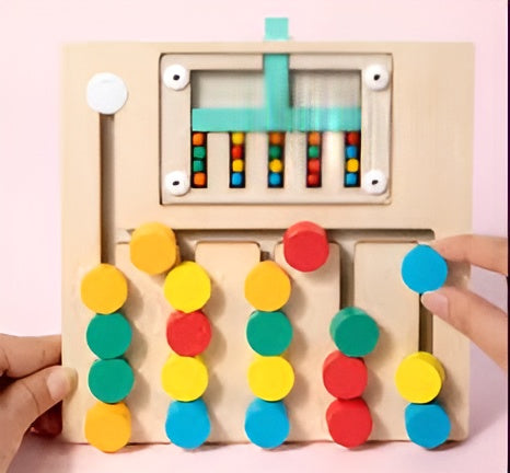 Multifunctional Mobile 5 Color Match Toy - kids activity toy, early learning playset